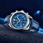 BENYAR ORIGINAL LEATHER STRAP WATCH
