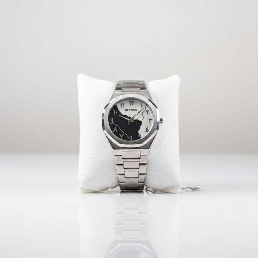 Original Metallic Arabic Aura Watch