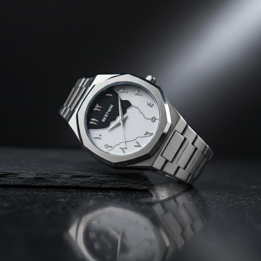 Original Metallic Arabic Aura Watch