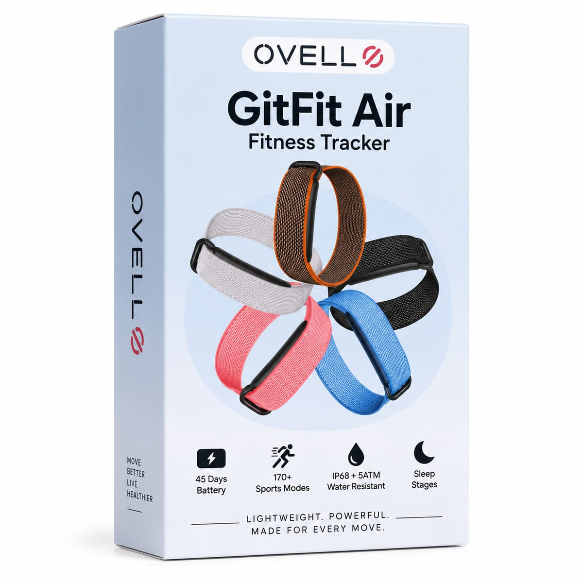 OVELLO GITFIT AIR GF10 FITNESS BAND