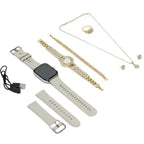 A58 Plus Ladies Smartwatch – Combo Set 8in1