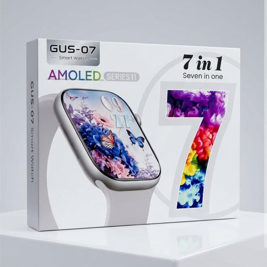 GUS–07 ALMOLED DISPLAY SERIES 11 (7 in 1) SMART WATCH